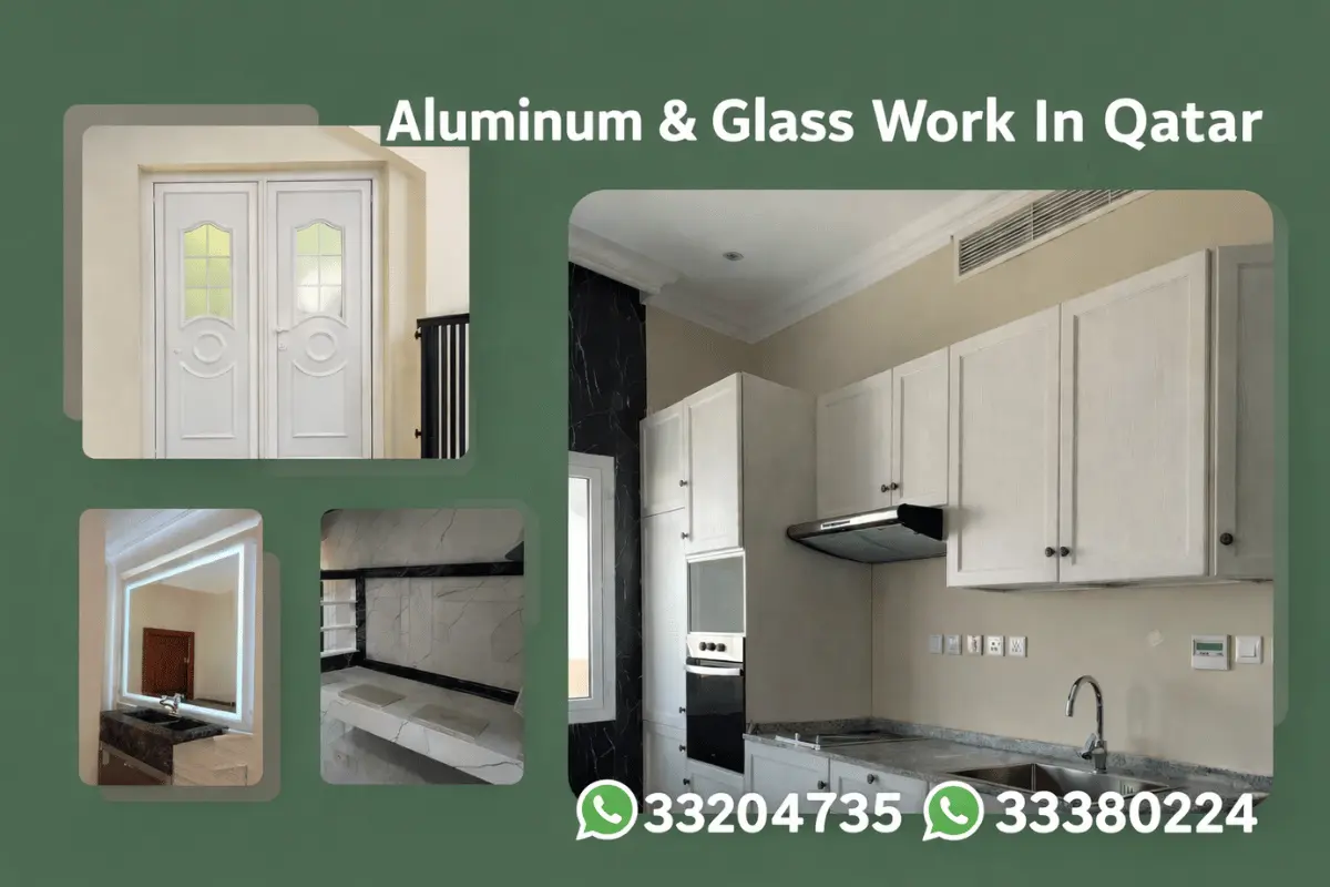 Aluminum Kitchen Cabinet Making Qatar